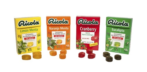 [7610700002094] RICOLA CARAMELOS SIN AZUCAR 27,5 GRS VARIEDAD