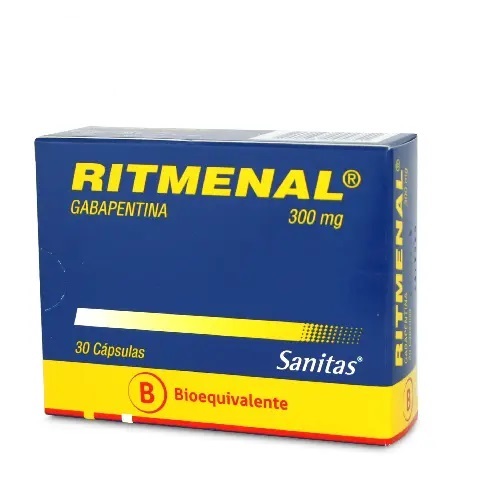 [7800038045751] RITMENAL 300 MG X 30 CAPSULAS (GABAPENTINA)