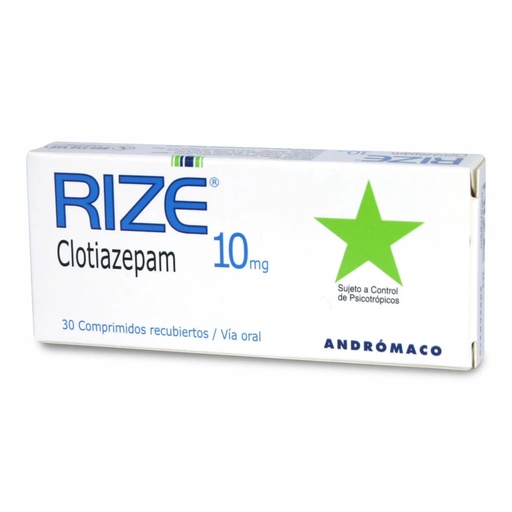 [900598] RIZE 10 MG X 30 COMP (CLOTIAZEPAM) (PSICO)