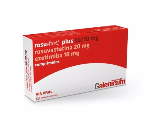 [8437020503266] ROSUVITAE PLUS 20/10 X 30 COMP (ROSUVASTATINA/EZETIMIBA)