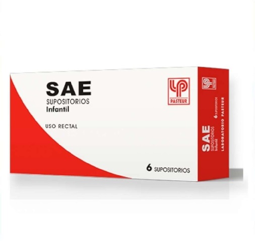 [900450] SAE INFANTIL SUPOSITORIO X 6 UNID (ADIFENINA/PROPIFENAZONA)