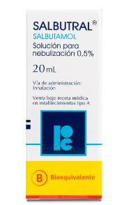 [1611065489472] SALBUTAMOL 5 MG/ML SOL. NEBULIZACION 0.5% X 20 ML (SALBUTRAL) (PTM)