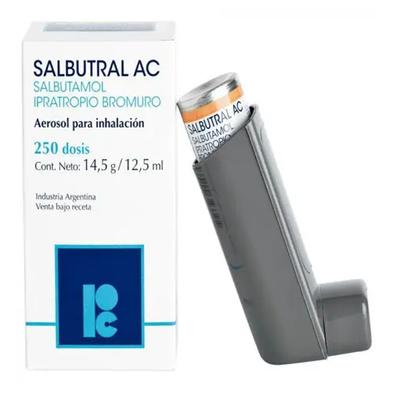[904005] SALBUTRAL AC AEROSOL X 250 DOSIS (SALBUTAMOL/IPRATROPIO)