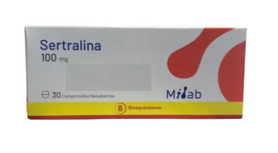 [901413] SERTRALINA 100 MG MINTLAB X 30 COMP (GENER)