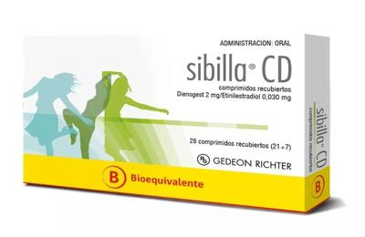 [5997001365328] SIBILLA CD X 28 COMP (DIENOGEST/ETINILESTRADIOL) (HORM)