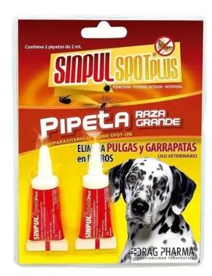 [903585] SINPUL SPOT PLUS 2 PIPETAS X 2 ML RAZA GRANDE (VET)