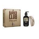 [1620425776530] SKIN BRACER PACK BARBER CLUB SHAMPOO  250 ML + PEINETA