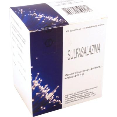 [903221] SULFASALAZINA 500 MG PHARMAMERICA X 100 COMP RECUB ENTERICO (GENER)