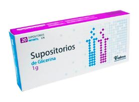 [900320] SUPOSITORIO GLICERINA 1,0 GR INFANTIL 1/4 VALMA X 20 UNID (GENER)