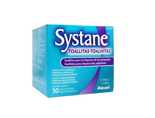 [8470001694508] SYSTANE TOALLITAS OCULARES LID WIPES X 30