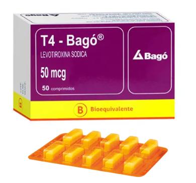 [900322] T4  50 MCG X 50 COMP (LEVOTIROXINA) (PTM)