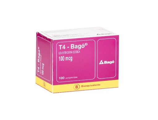 [900880] T4 100 MCG X 100 COMP (LEVOTIROXINA) (PTM)