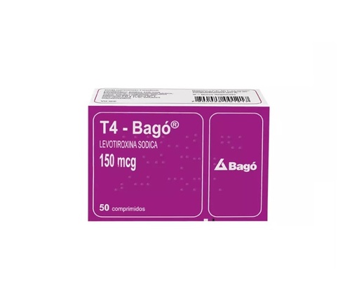 [900590] T4 150 MCG X 50 COMP (LEVOTIROXINA)
