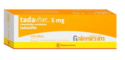 [1605035828543] TADAVITAE  5 MG X 14 COMP (TADALAFILO)