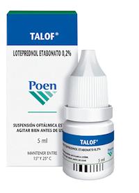 TALOF POEN 0,2% SUSP. OFTALMICA 5 ML (LOTEPREDNOL) | Farmazon-Farmacia ...