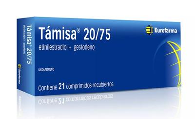 [902676] TAMISA 20/75 X 21 COMP (ETINILESTRADIOL//GESTODENO) (HORM)
