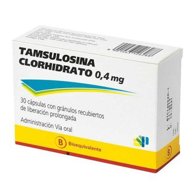 [8901463126288] TAMSULOSINA 0,4 MG PHARMATECH X 30 CAPS (GENER)***