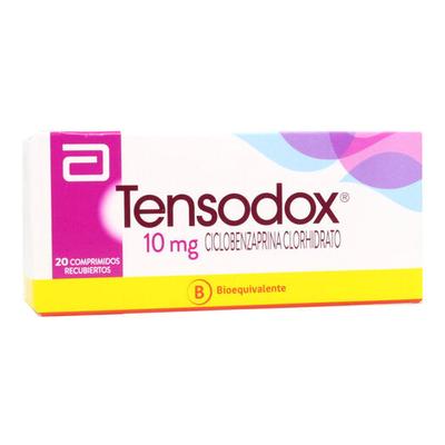 [7800026010006] TENSODOX 10 MG X 20 COMP (CICLOBENZAPRINA)
