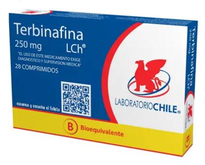 [900330] TERBINAFINA 250 MG LCH X 28 COMP (GENER) (PTM)