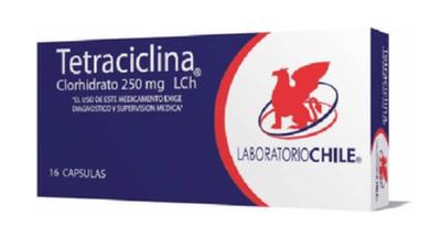 [900332] TETRACICLINA 250 MG LCH X 16 CAP *** (PTM) (GENER)
