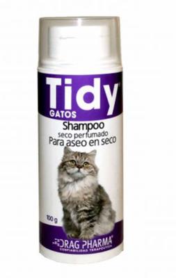 [903716] TIDY SHAMPOO SECO GATOS X 100 GR (VET)