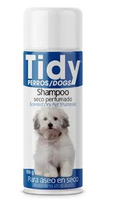 [903717] TIDY SHAMPOO SECO PERROS X 100 GR (VET)