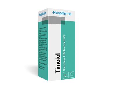 [1522076228873] TIMOLOL 0.5% SOL. OFT. HOSPIFARMA X 10 ML (PTM) (GENER)