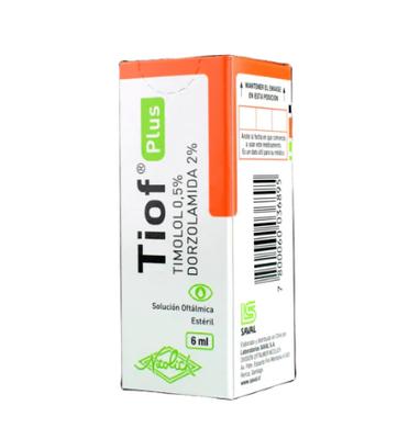[900490] TIOF PLUS SOL OFT X 10 ML (DORZOLAMIDA/TIMOLOL)
