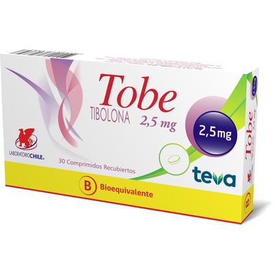 [902199] TOBE 2.5 MG X 30 COMP (TIBOLONA) CHS $4000