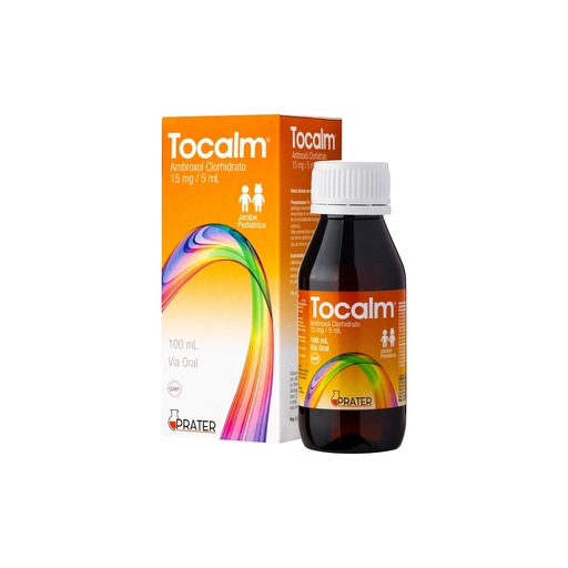 [7804918402108] TOCALM JARABE INFANTIL 15 MG/5ML X 100 ML (AMBROXOL)