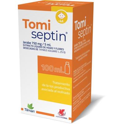 [7800007808417] TOMISEPTIN 750 MG/5 ML JARABE X 100 ML (EXTRACTO THYMUS VULGARIS)