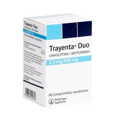 [902781] TRAYENTA DUO 2,5/850 X 60 COMP (LINAGLIPTINA/METFORMINA)