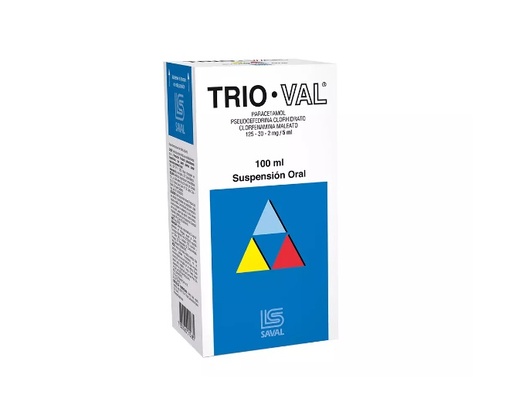 [901060] TRIOVAL JARABE X 100 ML(PARACETAMOL/PSEUDOEFE/CLORFE)