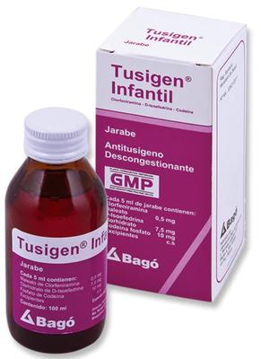 [901562] TUSIGEN INFANTIL JARABE X 120 ML (CODEINA)***
