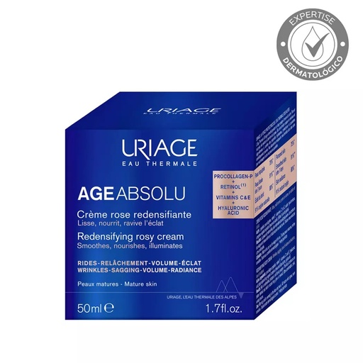 [3661434009181] URIAGE AGE ABSOLU CREMA ROSA REDENSIFICANTE X 50 ML