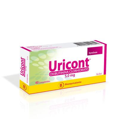 [901489] URICONT 5 MG X 40 COMP (OXIBUTININA)