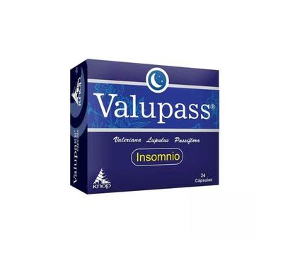 [902148] VALUPASS KNOP X 24 CAPS (HUMULUS/PASSIFLORA/VALERIANA)