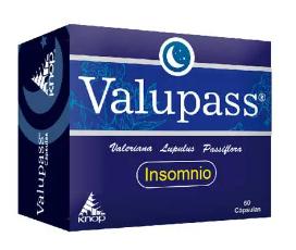[902479] VALUPASS KNOP X 60 CAPS (HUMULUS/PASSIFLORA/VALERIANA)