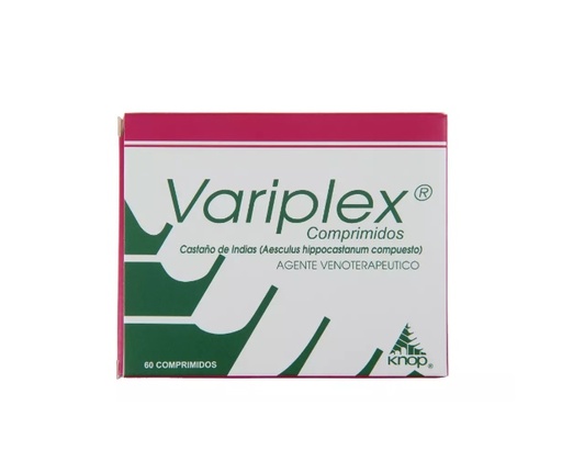 [901201] VARIPLEX KNOP X 60 COMP (CASTAÑO INDIA T.M./HAMAMELIS/BURSA/MILLEFOLIUM)