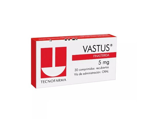 [7800070001678] VASTUS 5 MG X 30 COMP REC (FINASTERIDE)