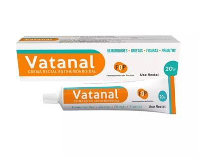 [901090] VATANAL CREMA RECTAL X 20 GR (AC.BACALAO/CLOROCARVACROL)