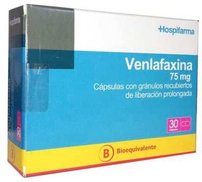 [7804640561449] VENLAFAXINA  75 MG LIB PROLONG HOSPIFARMA X 30 CAPS (GENER)
