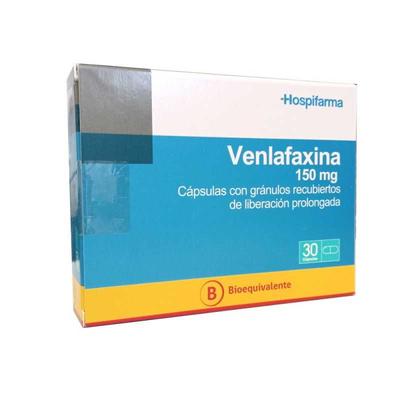 [7804640561432] VENLAFAXINA 150 MG LIB PROLONG HOSPIFARMA X 30 CAPS (GENER)