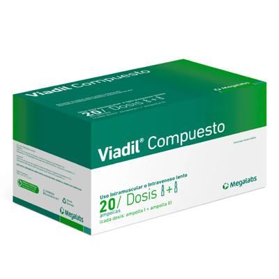 [904297] VIADIL INYECTABLE COMPUESTO  X 2 DOSIS (PARGEVERINA/METAMIZOL)