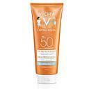 [905043] VICHY CAPITAL SOLEIL F50+ LECHE PROTECT HIDRATANTE NIÑOS 300 ML