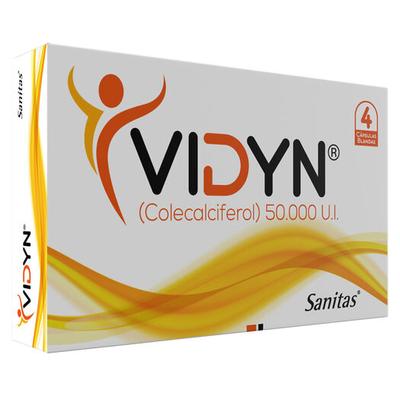 [7800038000682] VIDYN 50.000 UI X 4 CAPS BLANDAS (COLECALCIFEROL VIT D3)