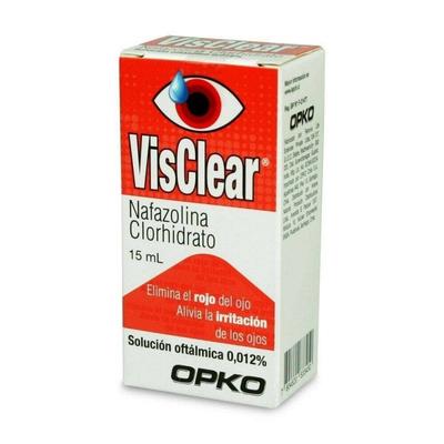[904390] VISCLEAR 0,012 % SOL. OFTALMICAS X 15 ML (NAFAZOLINA)***