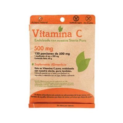 [9614143677076] VITAMINA C  500 MG X 120 PORCIONES (DULZURA NATURAL)