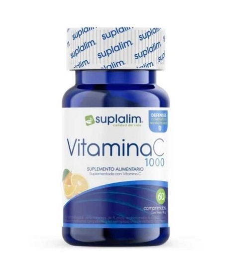 [904295] VITAMINA C 1000 MG X 60 COMP SUPLALIM/SPRINGLIFE