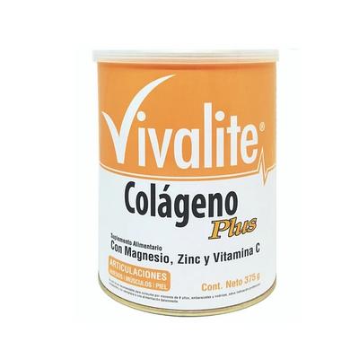 [78045653630323] VIVALITE COLAGENO PLUS X 375 GR (COLAGENO/MAGNESIO/ZINC/VIT C)